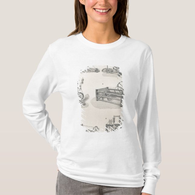 Baumwolle, die I spinnt T-Shirt (Vorderseite)