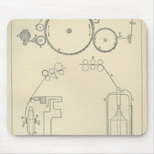 Baumwolle, die II spinnt Mousepad