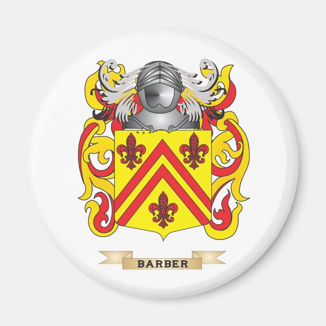 Baumwolle (Familienwappen) Magnet (Vorne)