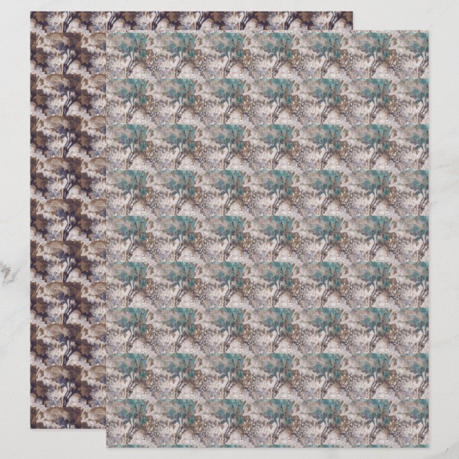 Baumwolle mit kleinem zweiseitigen Design (Vorne/Hinten)