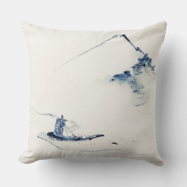 BAUMWOLLE PILLOW JAPANESISCHE DRUCKEN KISSEN (Vorderseite)