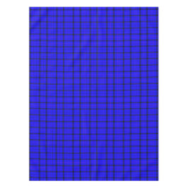 Baumwolle und schwarze Linien | Country Blue Tarta Tischdecke