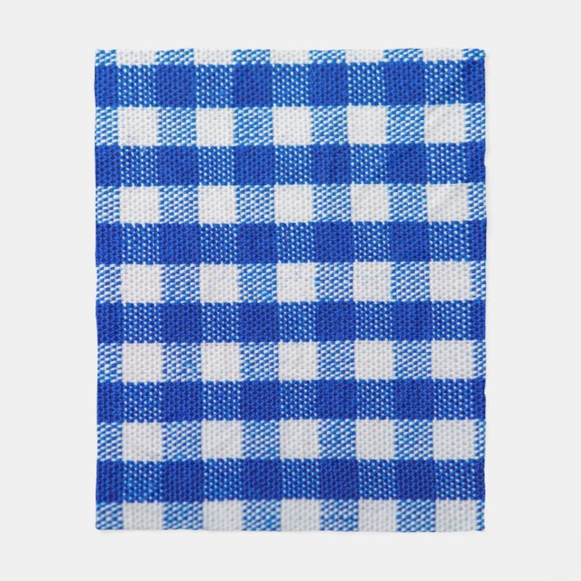 Baumwollgewebe blau fleecedecke (Vorderseite)