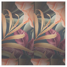 Baumwollgewebe mit Blumenmuster Stoff