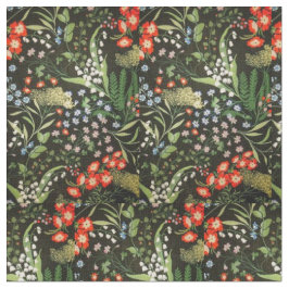 Baumwollgewebe mit Blumenmuster Stoff