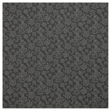 Baumwollgewebeschwarzgraue Blumengewohnheit