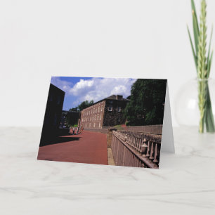 Baumwollmilch bei New Lanark Postkarte