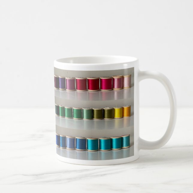 Baumwollrollen Kaffeetasse (Rechts)