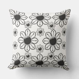 Baumwollwirbelkissen 20x20/Blume der Klasse A Kissen