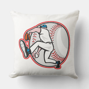 Baumwollwirbelkissen/Baseball Kissen