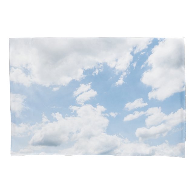 Baumwollwolken Kissenbezug (Vorderseite)