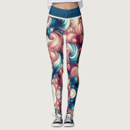 Baumwollzucker-Bubble-Gum Leggings