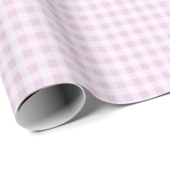 Baumwollzucker-Gingham-Geschenkpapier Geschenkpapier (Rolleneckpunkt)