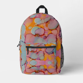 Baumwollzucker-Mirage Bedruckter Rucksack