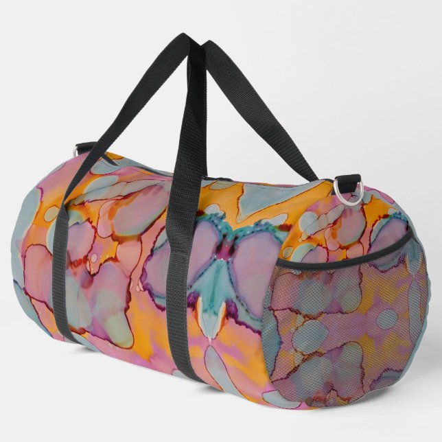 Baumwollzucker-Mirage Duffle Bag (Rechte Ecke)