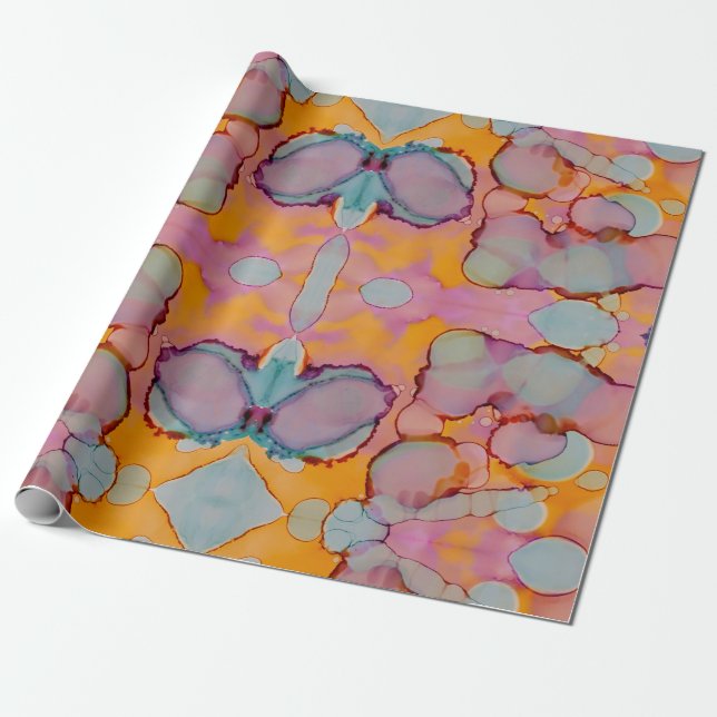 Baumwollzucker-Mirage Geschenkpapier (Ungerollt)
