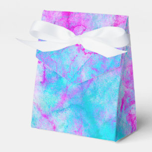 Baumwollzucker Rosa & Blau Wasserfarben-Waschfärbu Geschenkschachtel