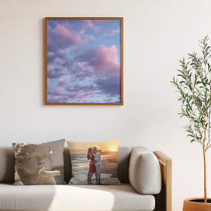 Baumwollzucker Sonnenuntergang Poster
