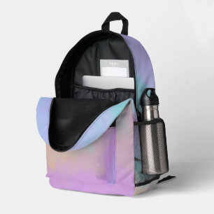 Baumwollzucker-Swirldruck Digitaldruck Bedruckter Rucksack