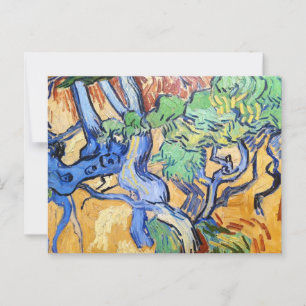 Baumwurzeln Vincent van Gogh  Postkarte