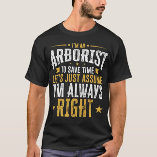 Baumzüchter-Shirt retten Zeit annehmen, dass ich T-Shirt