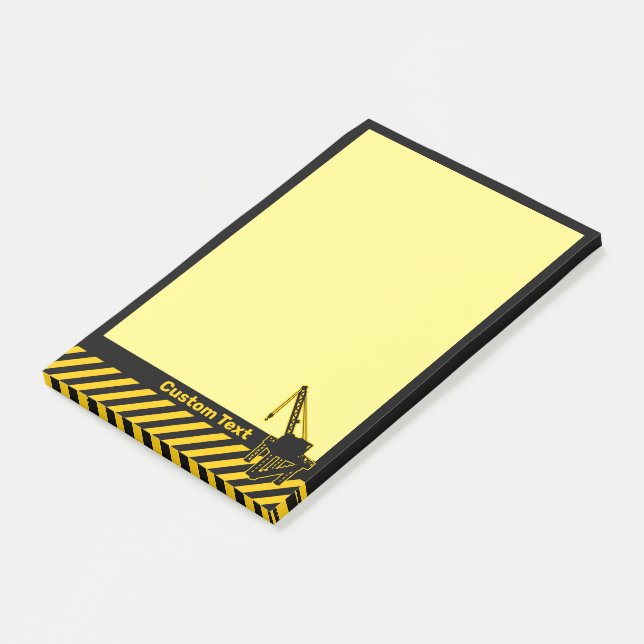 Bauplattform Post-it Klebezettel (angewinkelt)