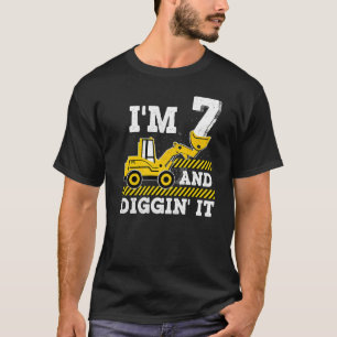 Bausatz 7. Geburtstag Junge Ausgrabung 7 Di T-Shirt