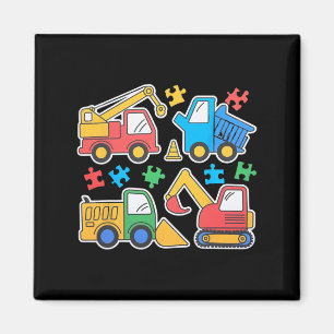 Bausatz-Autismus-T-Shirt Magnet