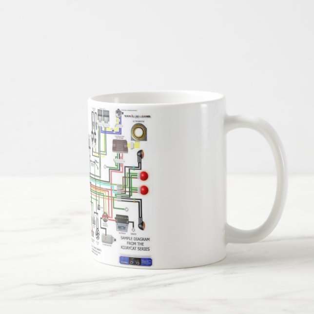 Bauschaltplan Kaffeetasse (Rechts)