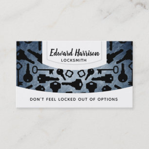 Bauschlosser-Visitenkarten Visitenkarte