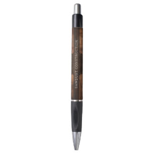 Bauschreiner Dark Wood Timber Stilvoll Kugelschreiber