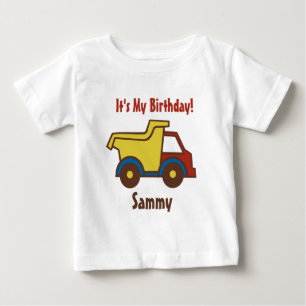 Bauspann-Dump-Truck Baby T-shirt