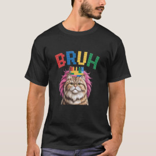 Bausteine Brick Builder Damen Herren Retro Pr T-Shirt