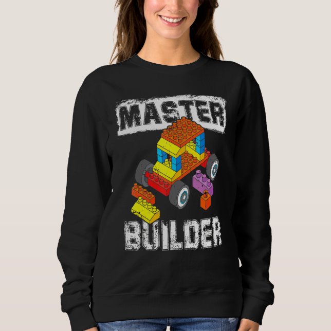 Bausteine Master Builder Kid Toy Boys G Sweatshirt (Vorderseite)