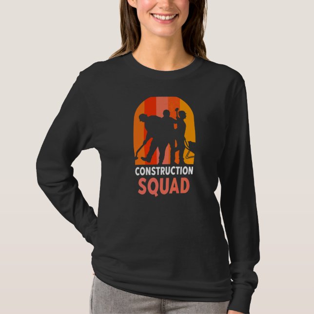 Baustelle T-Shirt (Vorderseite)