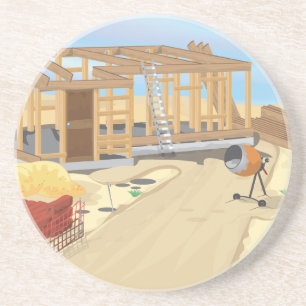 Baustelle Untersetzer
