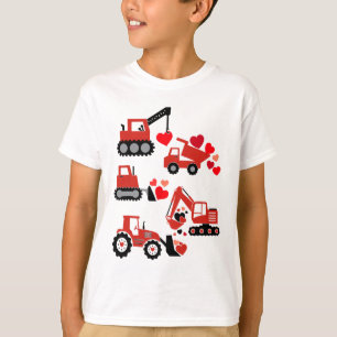 Baustellen-LKW Ich mag dich lustiger Kinderjunge K T-Shirt