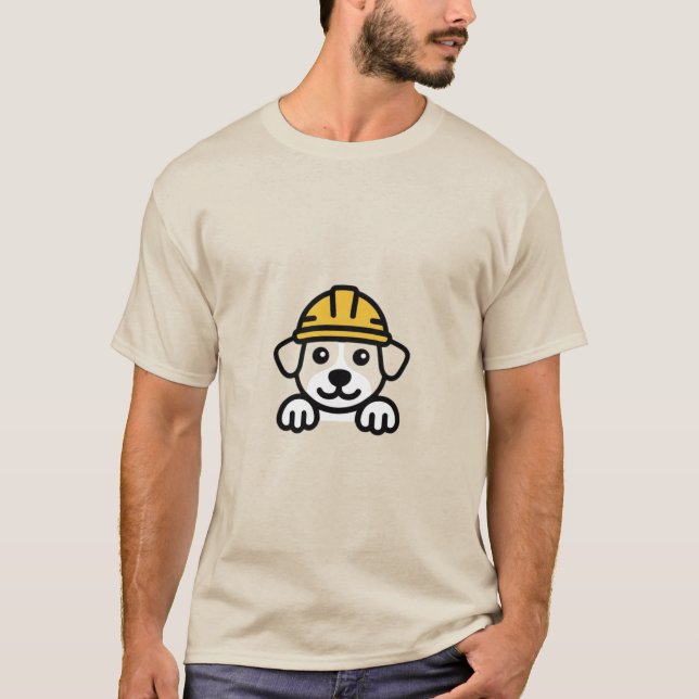 Baustellenarbeiter T-Shirt (Vorderseite)