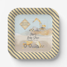 Baustumpf Truck Boy Babydusche