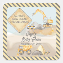 Baustumpf Truck Boy Babydusche