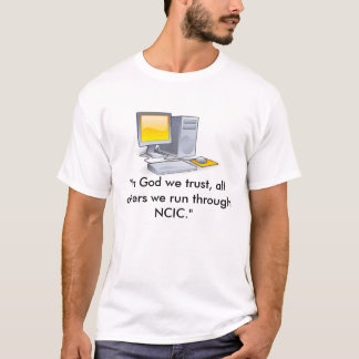 Baut., "im Gott, den wir vertrauen, alle andere T-Shirt