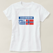 "Baute Fjord Tough" und norwegische Flagge