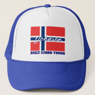 "Baute Fjord Tough" und norwegische Flagge Truckerkappe