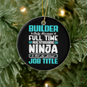 Bautitelfachmann Beruf Baufertigkeiten Geschenke Keramik Ornament