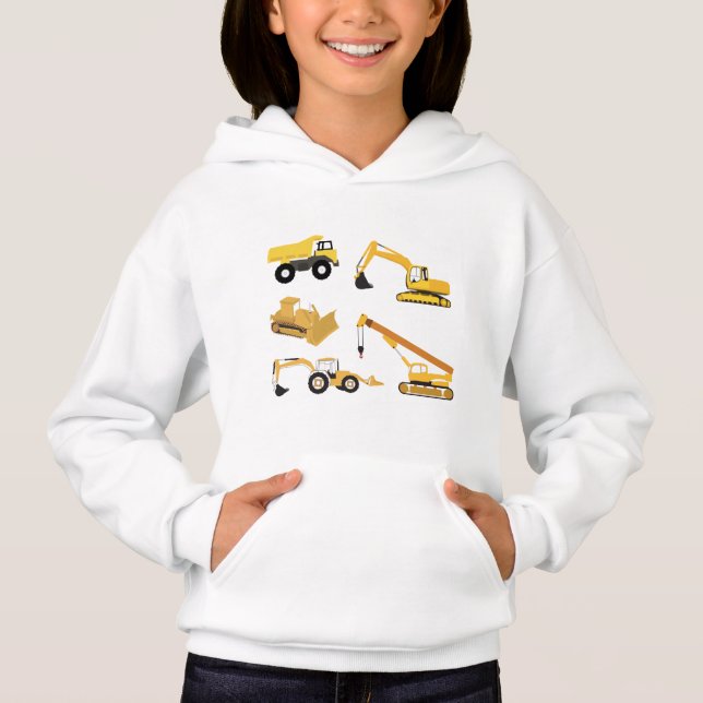 Bautransporter Hoodie (Vorderseite)