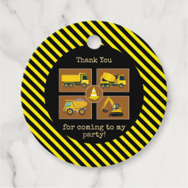 Bautransporter |Jahr der Überprüfung Geburtstagspa Geschenkanhänger