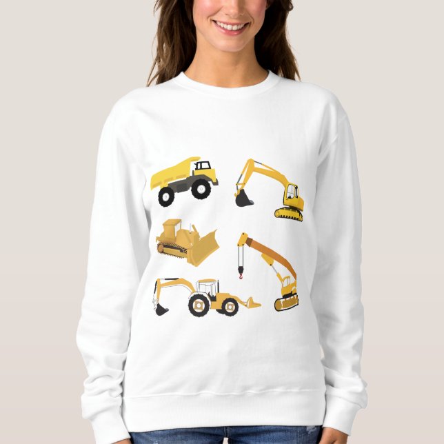 Bautransporter Sweatshirt (Vorderseite)