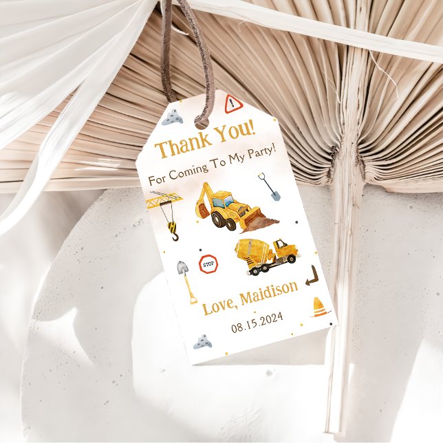 BAUTruck Geburtstagspartei Geschenkanhänger (Von Creator hochgeladen)