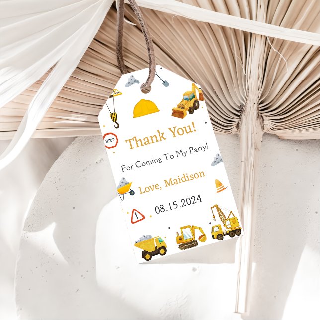 BAUTruck Geburtstagspartei Geschenkanhänger (Von Creator hochgeladen)