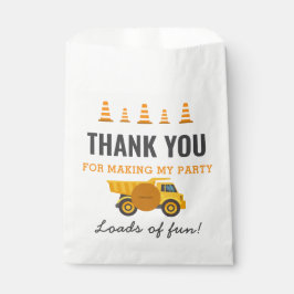 BAUTruck Geburtstagspartei Geschenktütchen